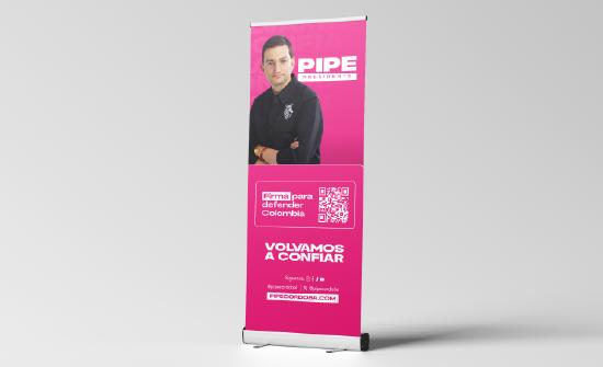Recurso de campaña Pendones